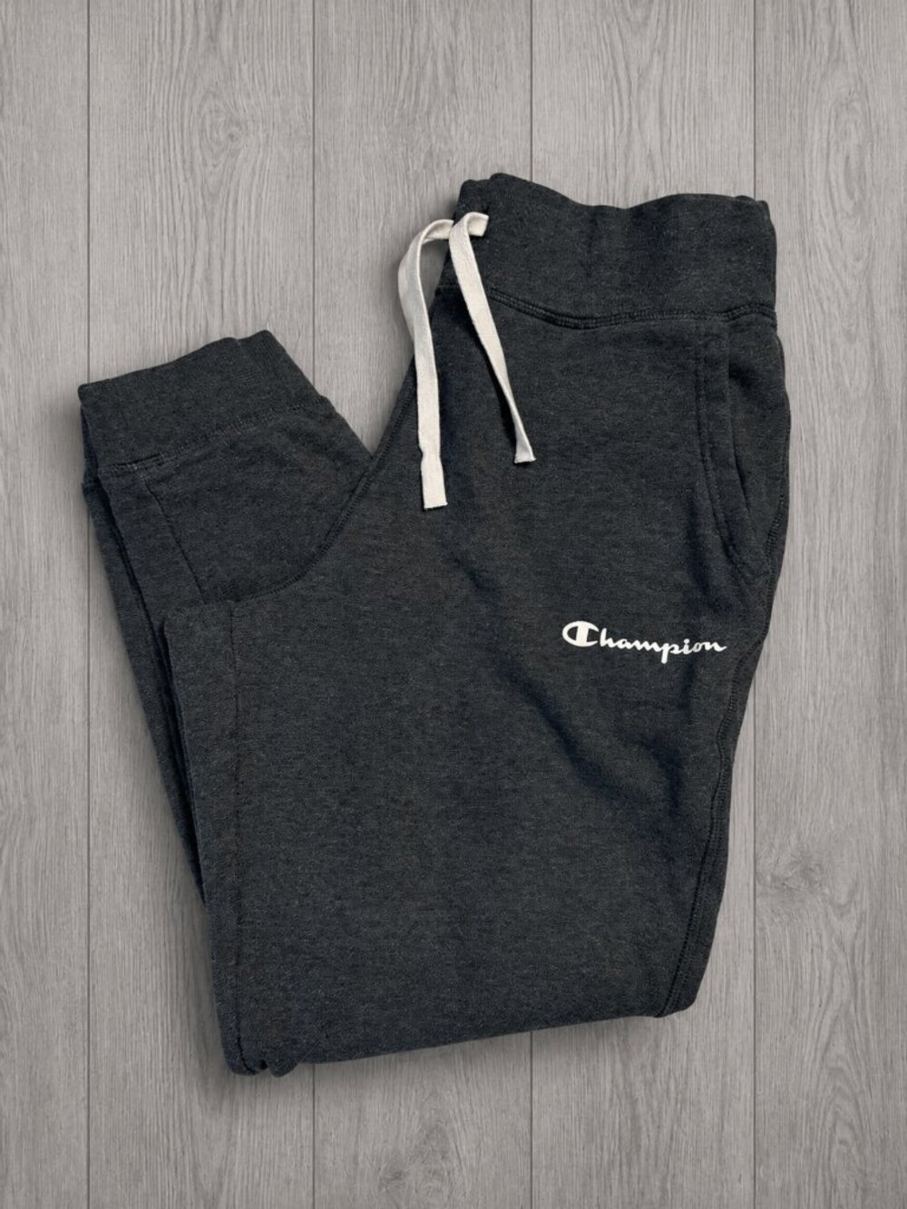 Champion Men’s Charcoal Gray Fleece Jogger Sweatpants Large (51)